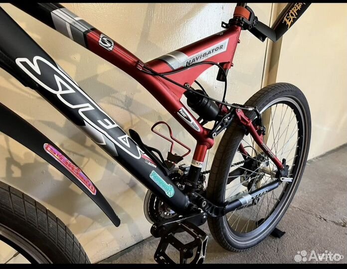 Горный велосипед двухподвес