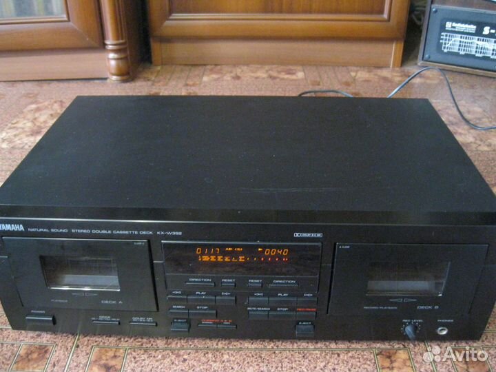 Кассетная дека yamaha KX-W392
