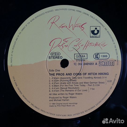 Roger Waters–The Pros And Cons Of Hitch Hiking