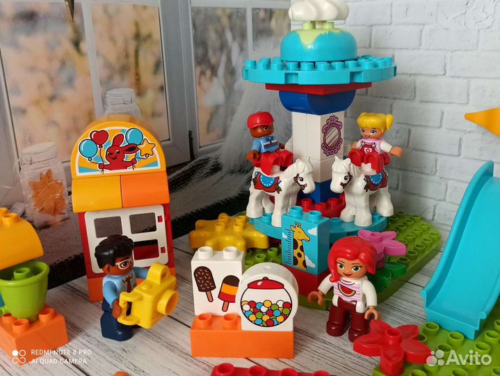 Lego duplo Семейный парк аттракционов 10841