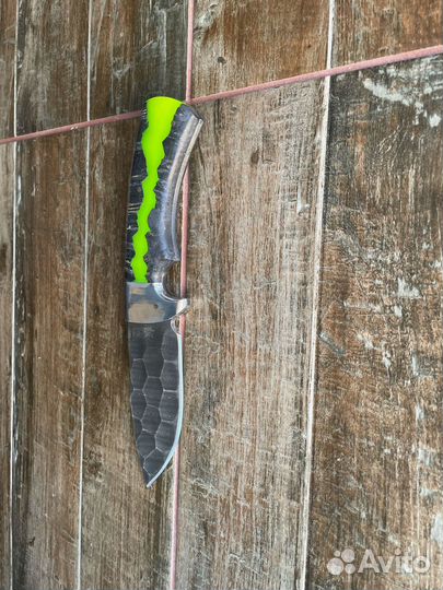 Нож из дамасской стали Страна Зеленой Реки