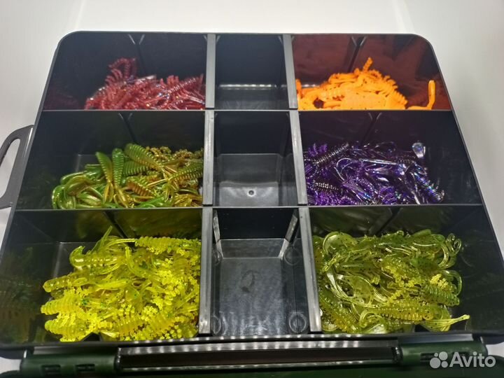 Набор силиконовых приманок для микроджига