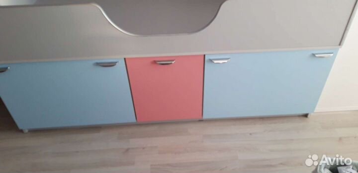 Детская кровать от 3 лет с бортиками