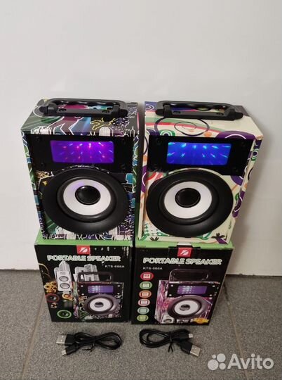 Колонка портативная с блютуз KTS-668A