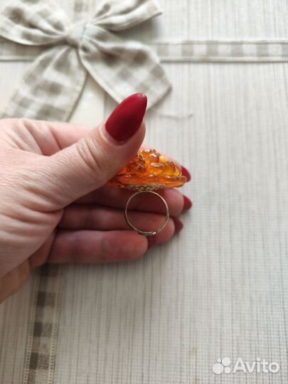 Набор украшений, кольцо, кулон