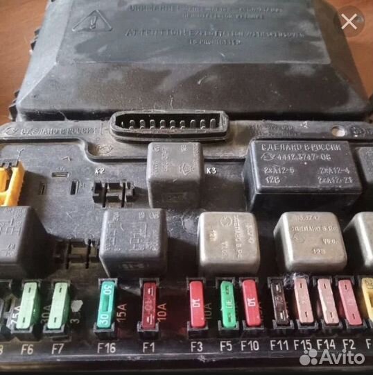 Блок предохранителей ваз 2109-15