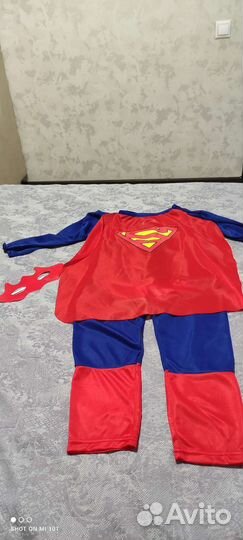 Карнавальный костюм Супермена для мальчика 116
