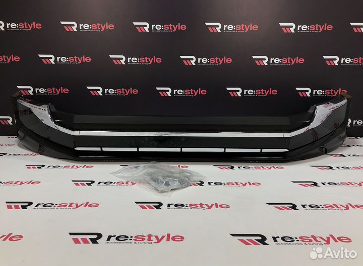 Передняя губа Toyota Land Cruiser Prado 150 N1855