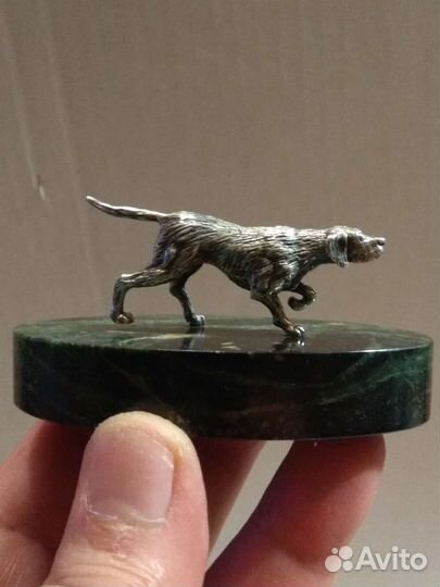 Статуэтка. Серебро