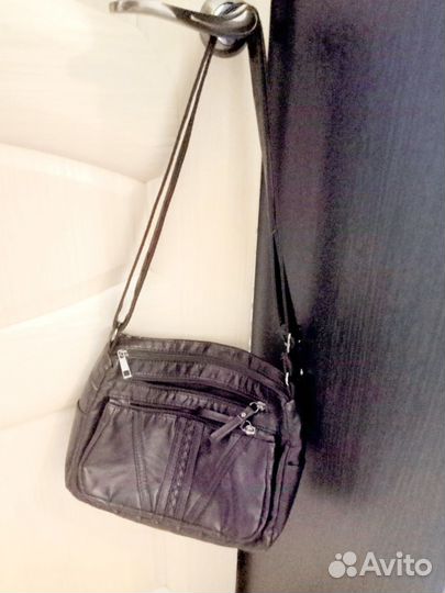 Новая кожаная сумка