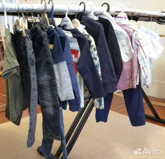 Пакет брендовых детских вещей для мальчика 86-92
