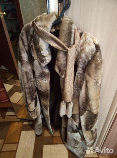 Шуба мутоновая новая