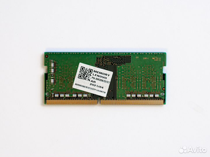 Модуль памяти Samsung SO-dimm DDR-4 8Gb