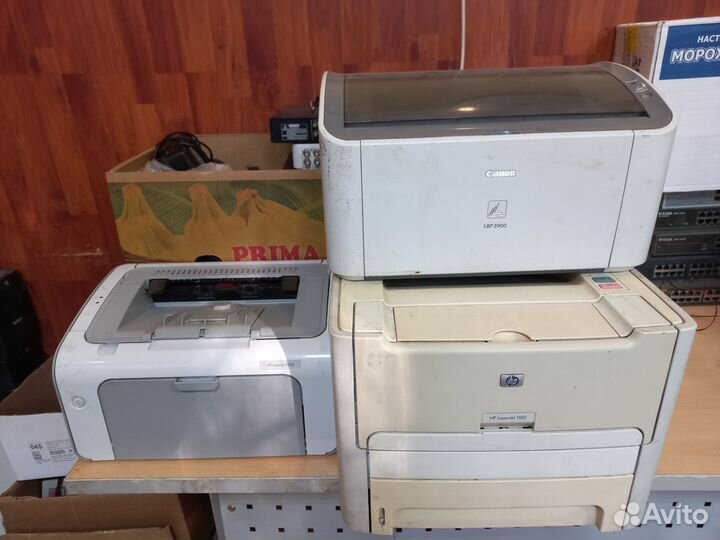 Принтеры лазерные HP и Canon