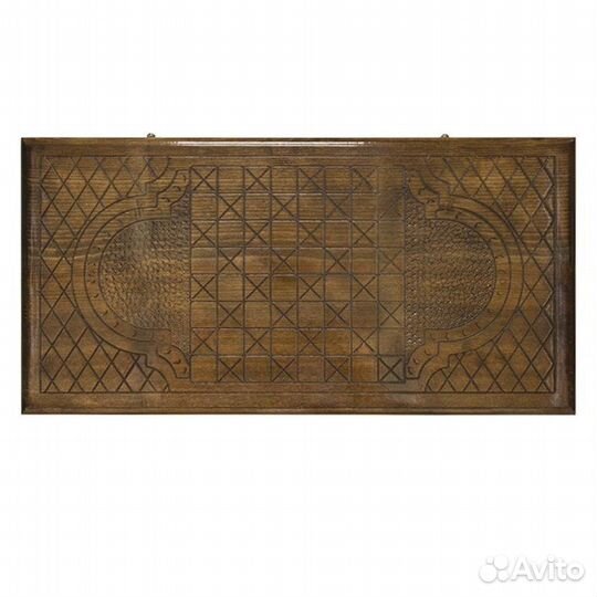 Нарды резные Звездный овен 61 х 61 см бук Армения 62636