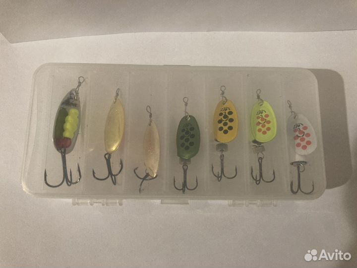 Набор блесен 14 шт в коробке