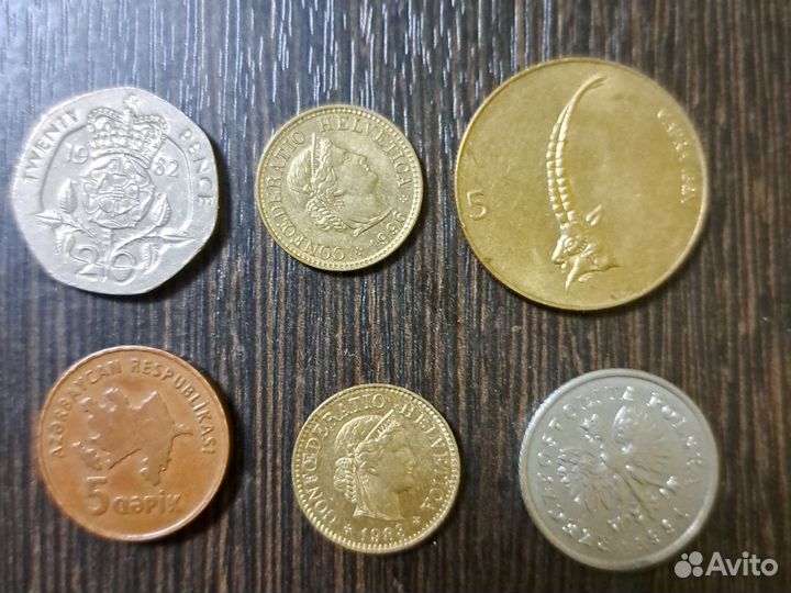 Монеты европа