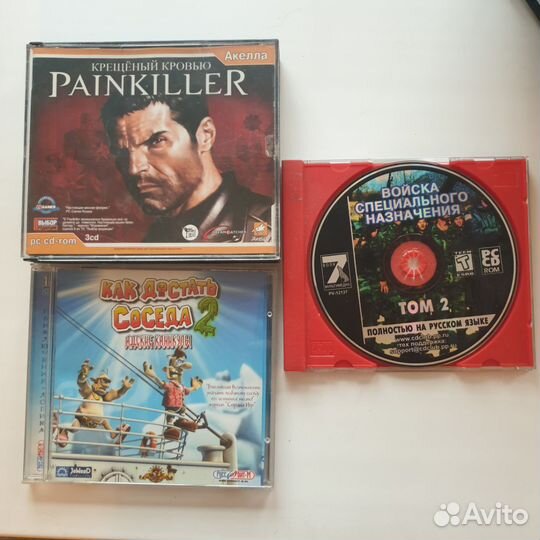 Игры на компьютер на дисках