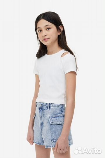 Шорты джинсовые на девочку H&M 158,164