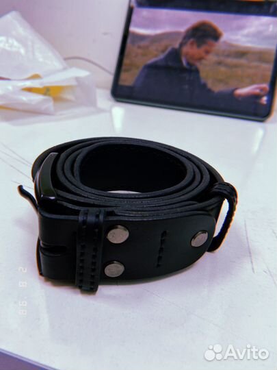 Ремень из натуральной кожи