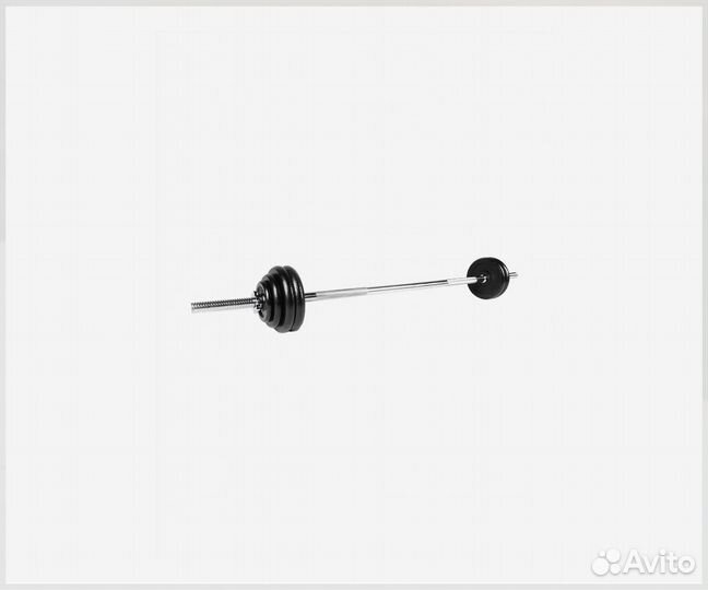 Комплект из гантелей и штанги Torneo, 54 кг