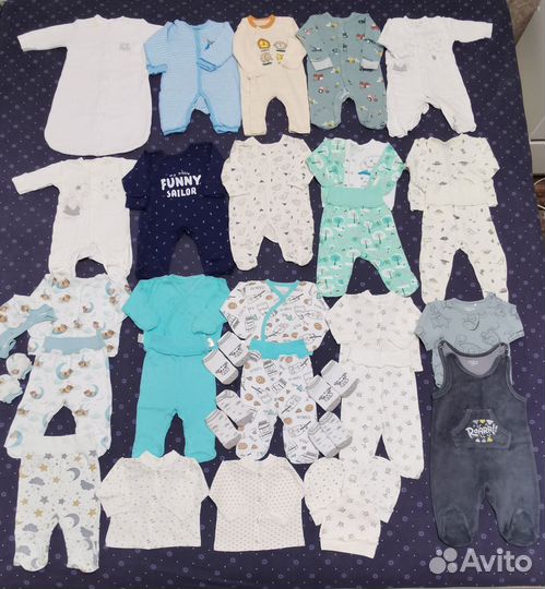 Вещи для новорожденных 56-62