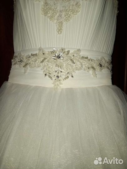 Свадебное платье пышное