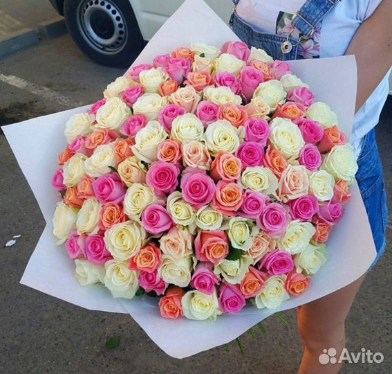 51 роза 101 роза 45 35 31 21 роза Букет Доставка