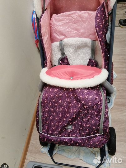 Санки-коляска комби Ника Детям 8-1