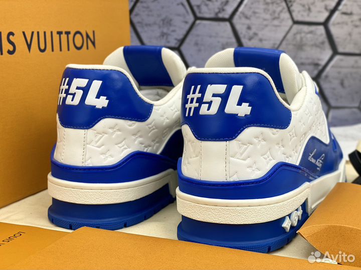 Кроссовки Louis Vuitton Trainer #54 Blue White