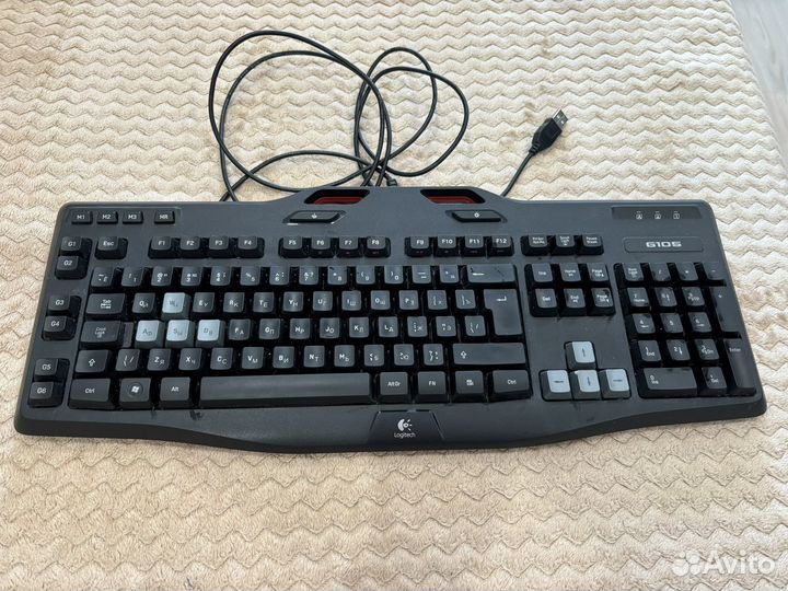 Клавиатура игровая logitech g105