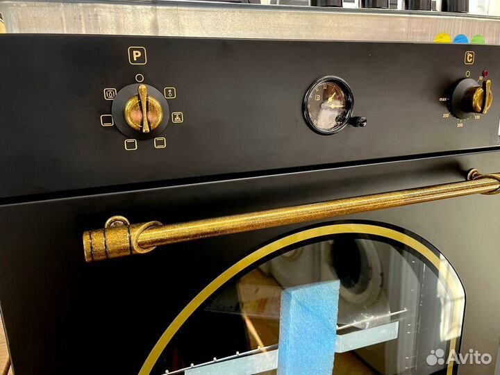 Электрический духовой шкаф Norden NRD 6000 BL Rust