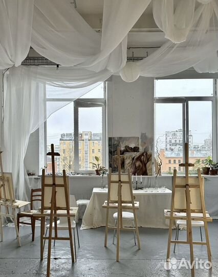 Мастер-класс по живописи Арт-встречи