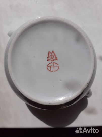 Чайный сервиз Минского фарфорового завода. СССР