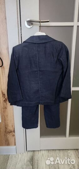 Костюм тройка лен