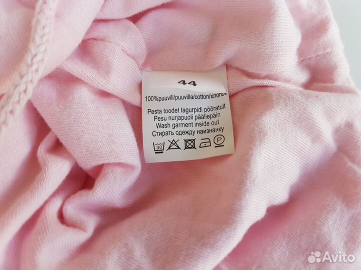 Шапка для новорожденного розовая х/б Kerry р44 46