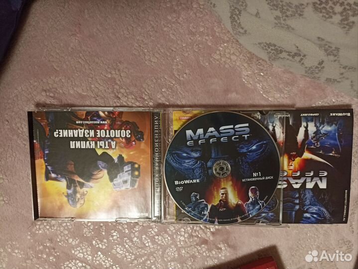 Mass Effect pc DVD лицензия