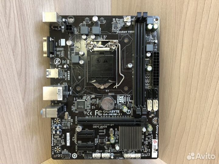 Материнская плата 1150 gigabyte GA-H81M-S1