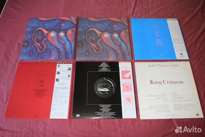 King Crimson редкие пластинки japan original