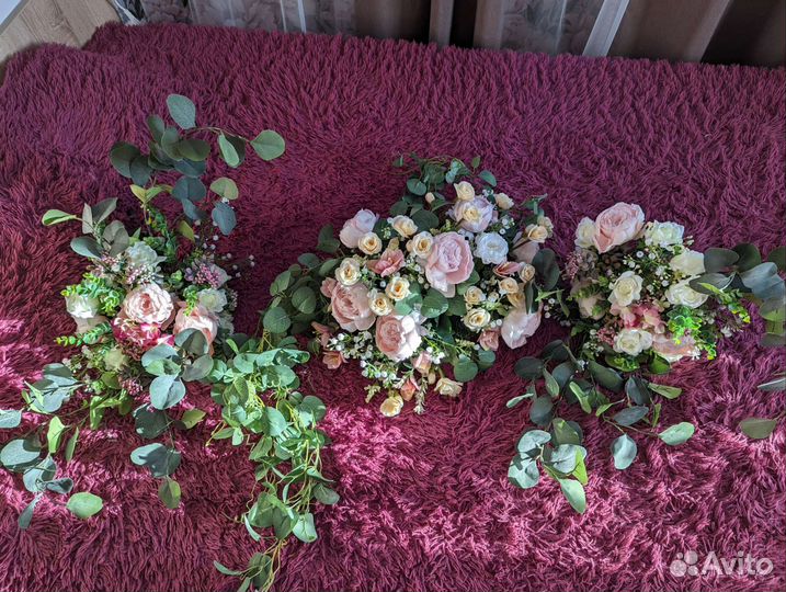 Свадебные украшения. Украшения для арки