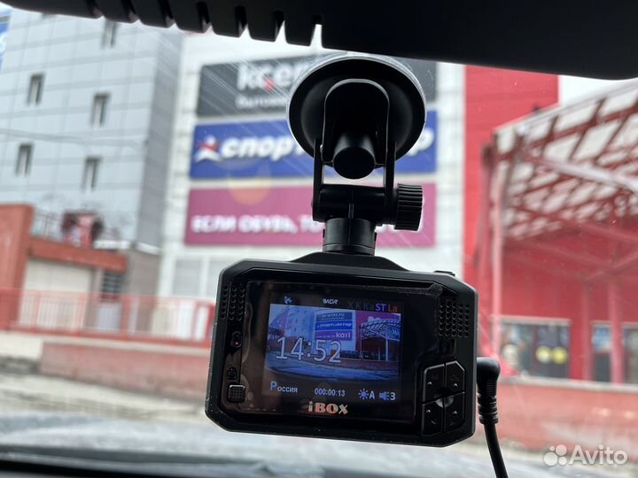 Видеорегистратор с радар детектором ibox