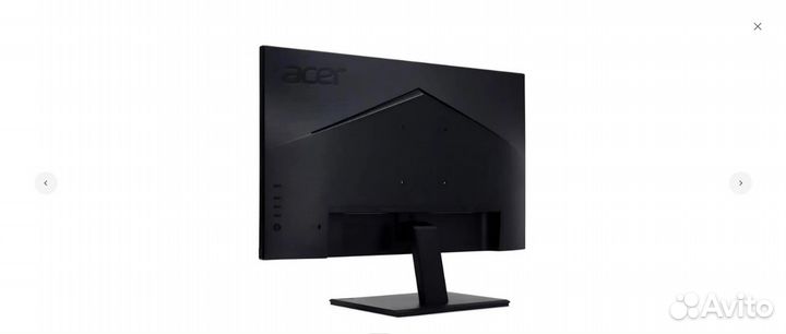 Игровой монитор Acer 100Hz 24 дюйма IPS 1920х1080