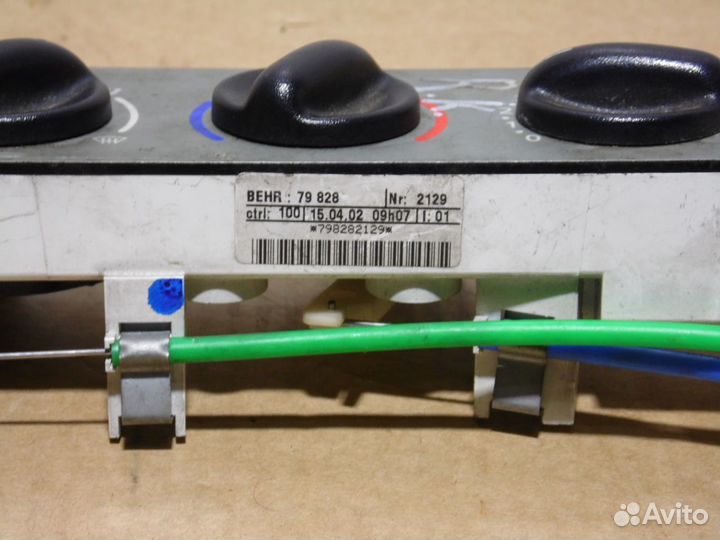 Блок управления печкой рено кангу 1