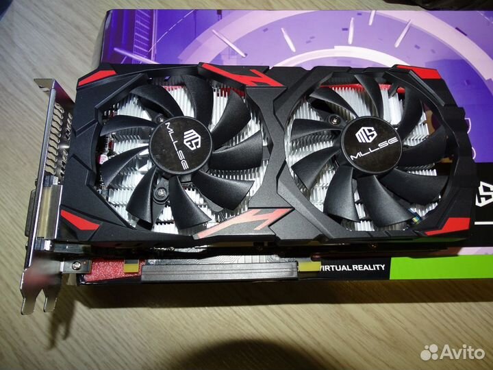 Видеокарта mllse AMD RX580 8GB