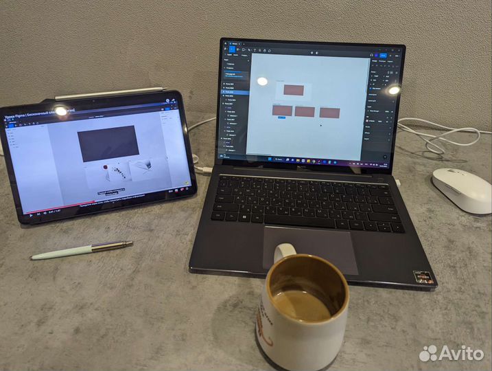 2К Ноутбук Huawei matebook 14 klvl w58w