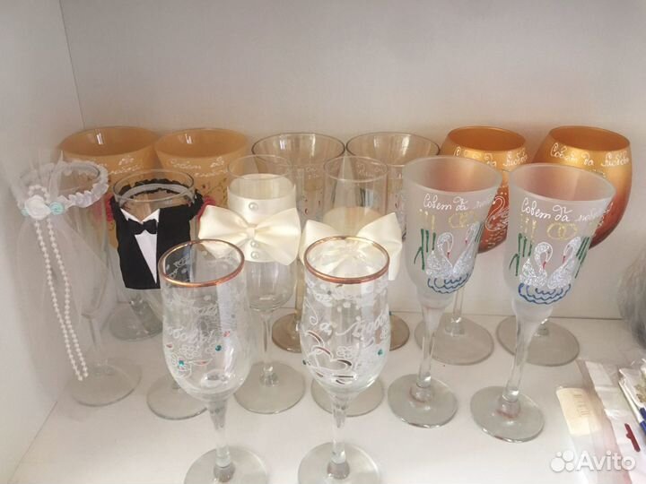 Свадебные бокалы