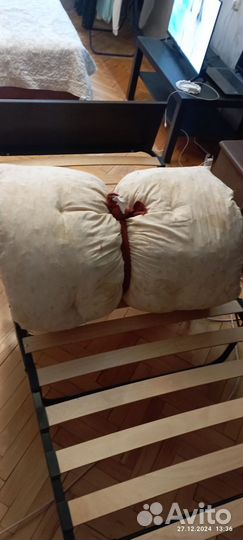 Кровать раскладушка с матрасом