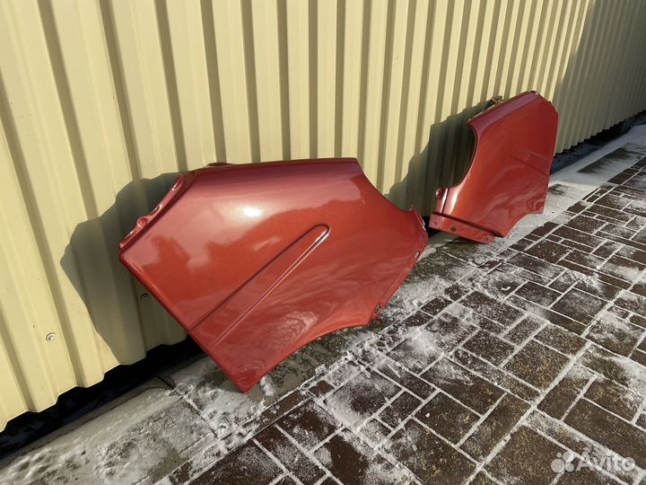 Крылья на Газель пластиковые цвет Фортуна рыжий