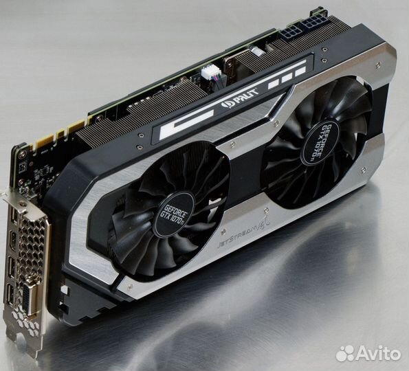 Palit GTX 1070Ti Jetstream нерабочая