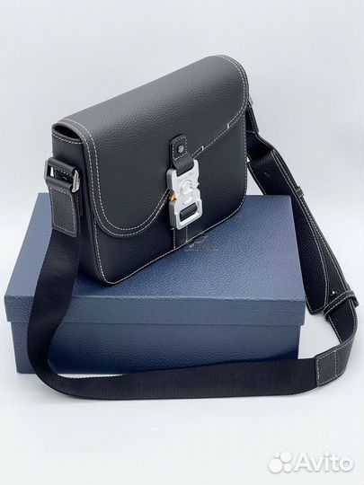 Сумка седло Christian Dior CD натуральная кожа